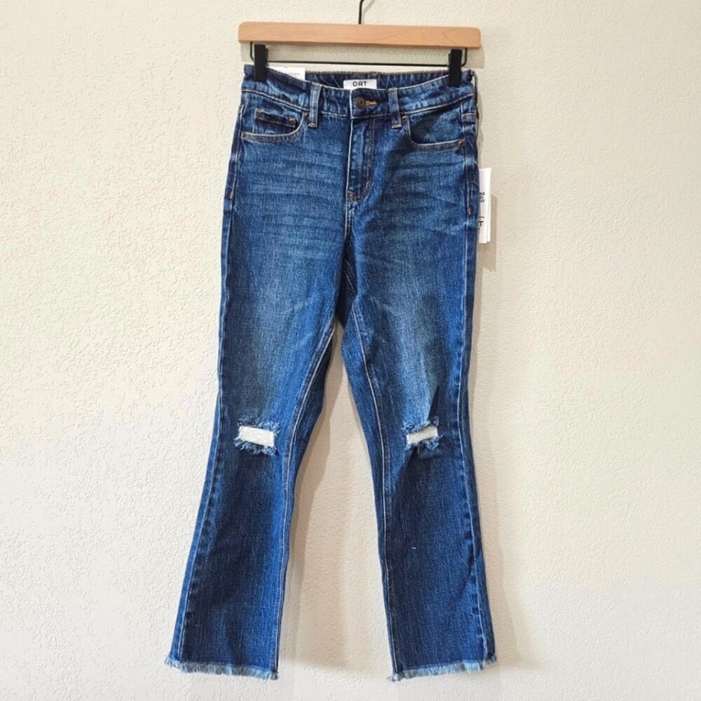 NWT OAT NY High Rise Relaxed Straight Jeans